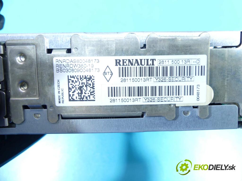 Renault Laguna III 2007-2015 2.0 16v 140 HP manual 103 kW 1997 cm3 5- Radio originál 281150013R