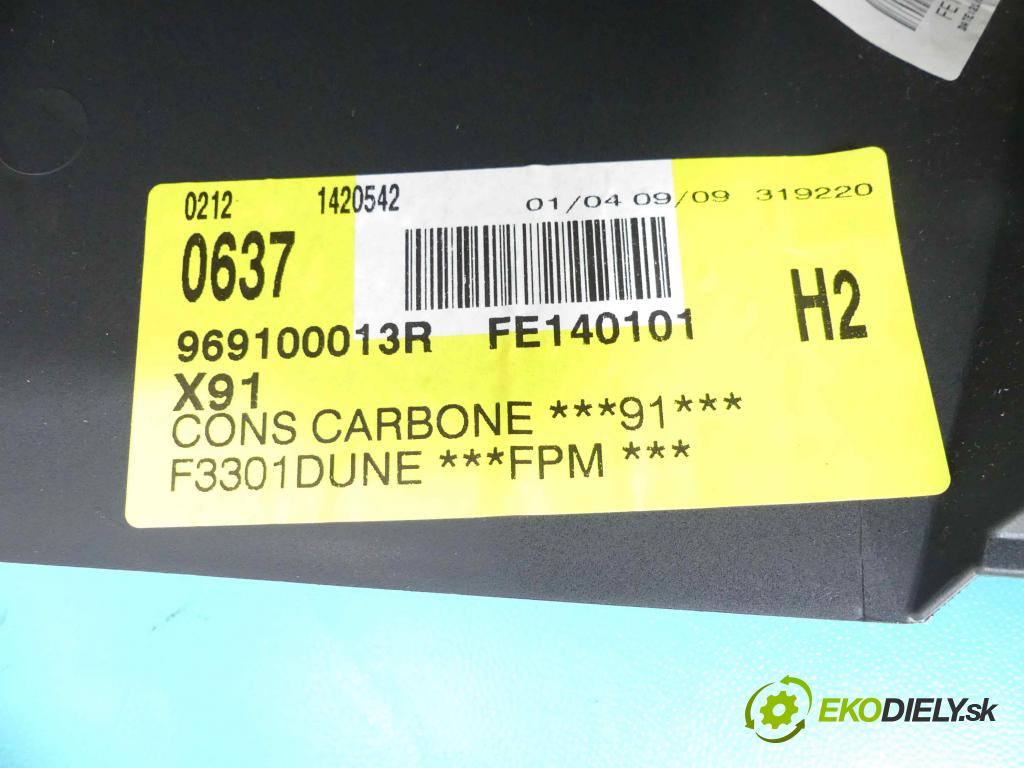 Renault Laguna III 2007-2015 2.0 16v 140 HP manual 103 kW 1997 cm3 5- operadlo 969100013R (Lakťové opierky)