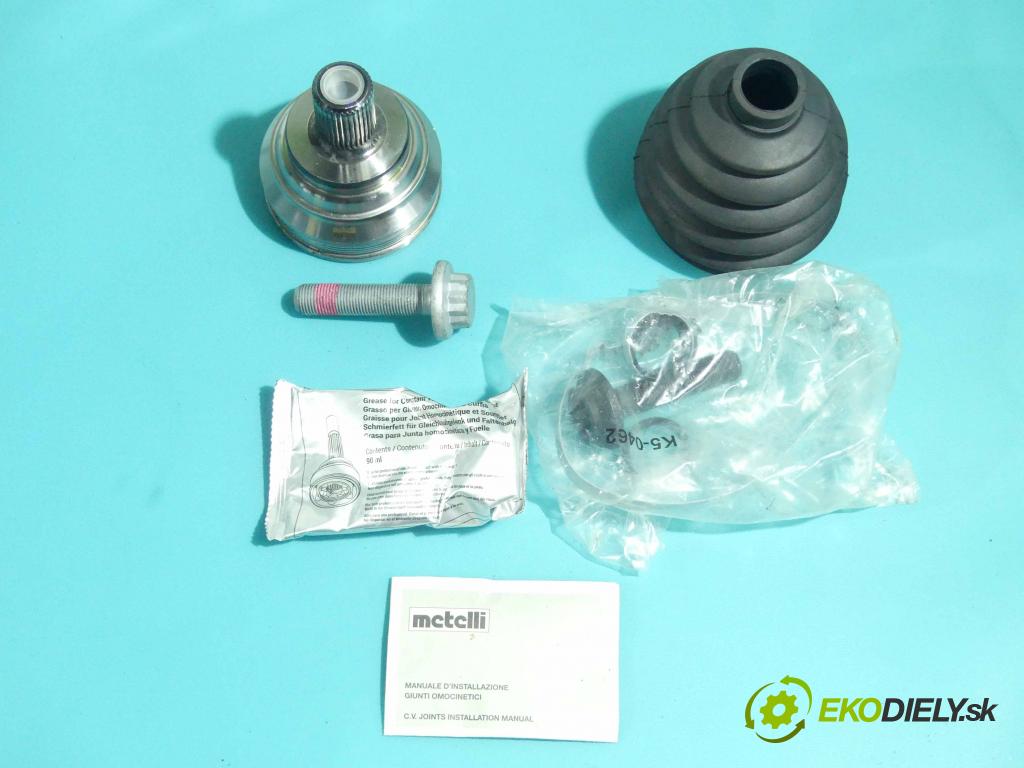 Vw Golf V 2003-2009 1.6 SR 102 HP manual 75 kW 1595 cm3 3- poloos ľavé 1K0407311G (Poloosy)