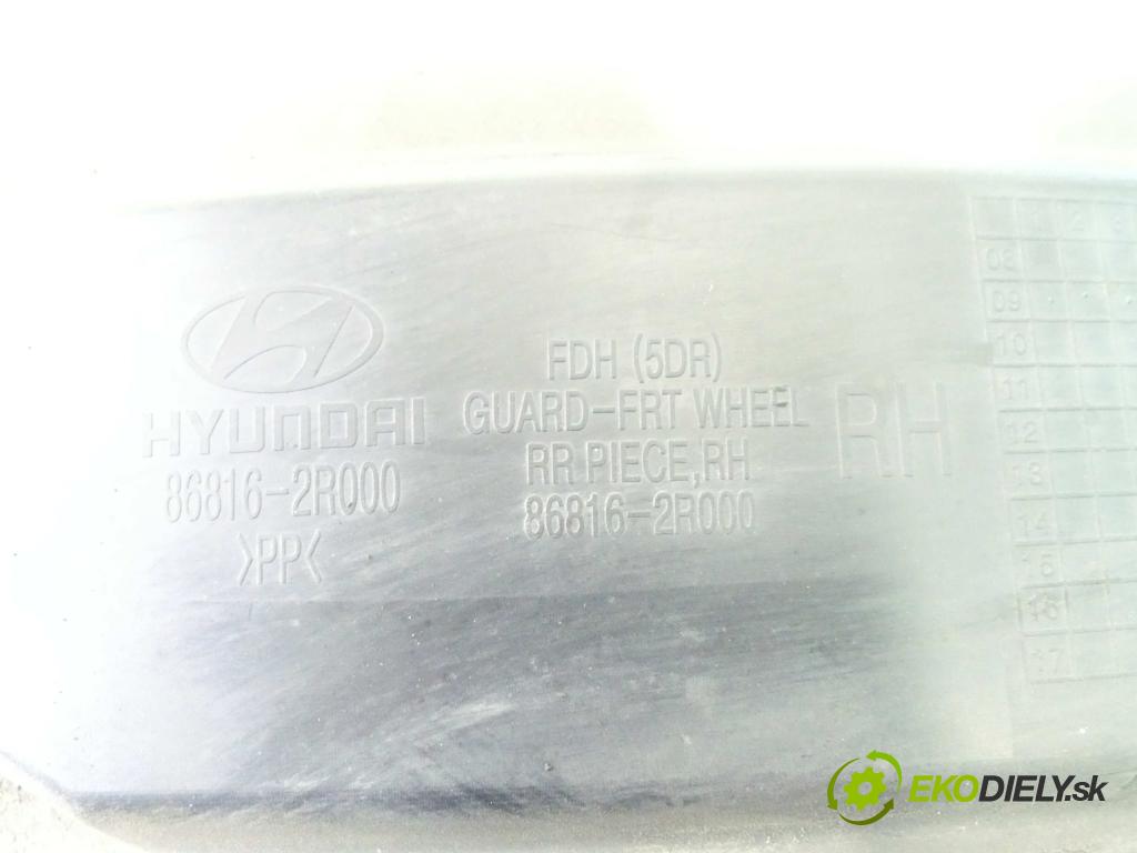 Hyundai I30 I 2007-2012 1.4 16v 109 hp manual 80,2 kW 1396 cm3 5- blatník: přední pravé 86816-2R000