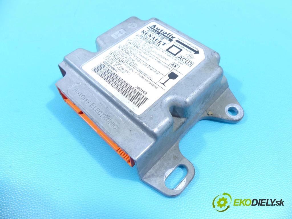 Renault Megane I 1995-2003 1.4 16v 95 HP manual 70 kW 1390 cm3 4- modul riadiaca jednotka 8200117651A (Ostatné)