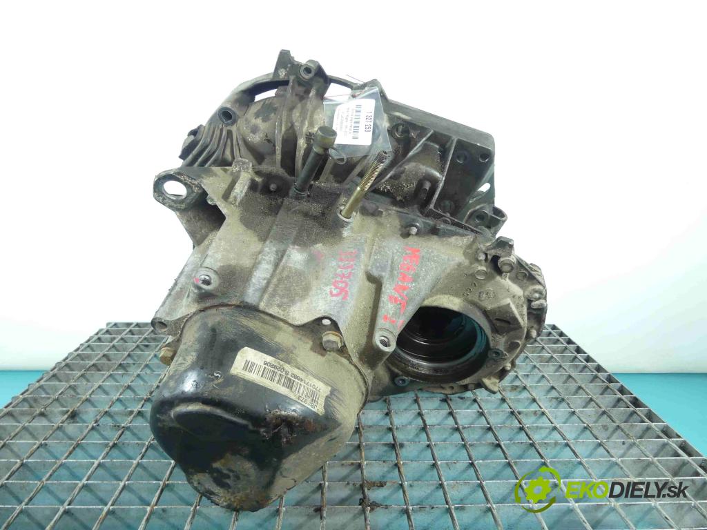 Renault Megane I 1995-2003 1.4 16v 95 HP manual 70 kW 1390 cm3 4- prevodovka stupeň,rýchlosť manual JB3973