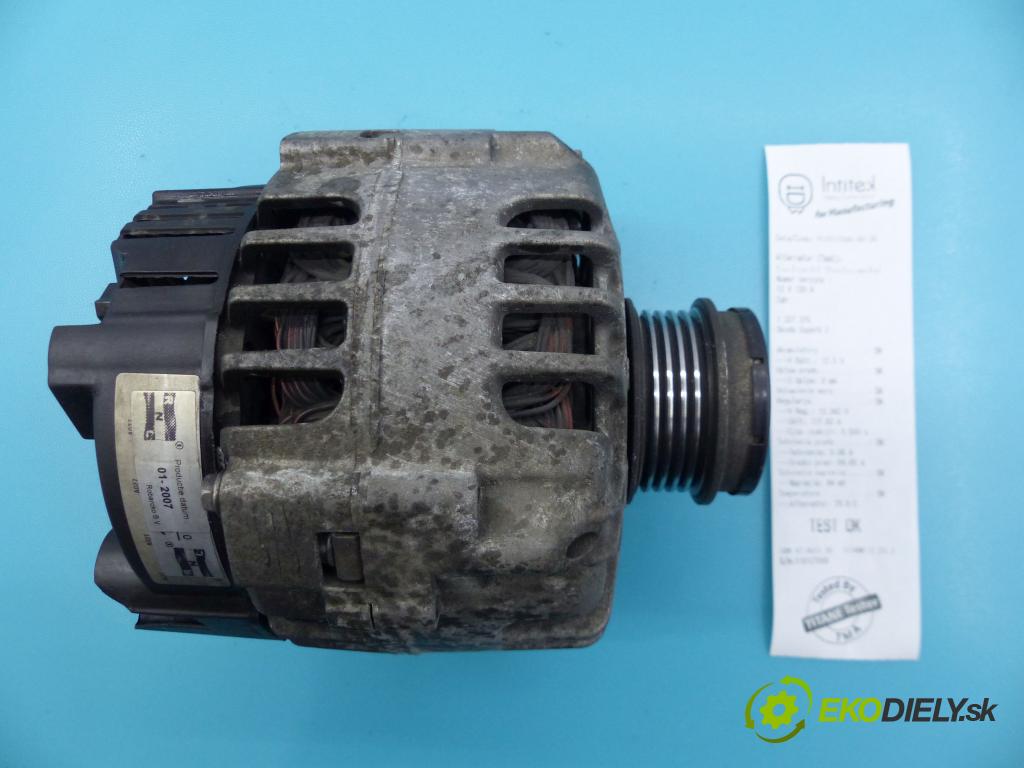 Skoda Superb I 2001-2008 1.9 tdi 101 hp manual 74 kW 1896 cm3 4- Alternator A542508A (Alternátory)