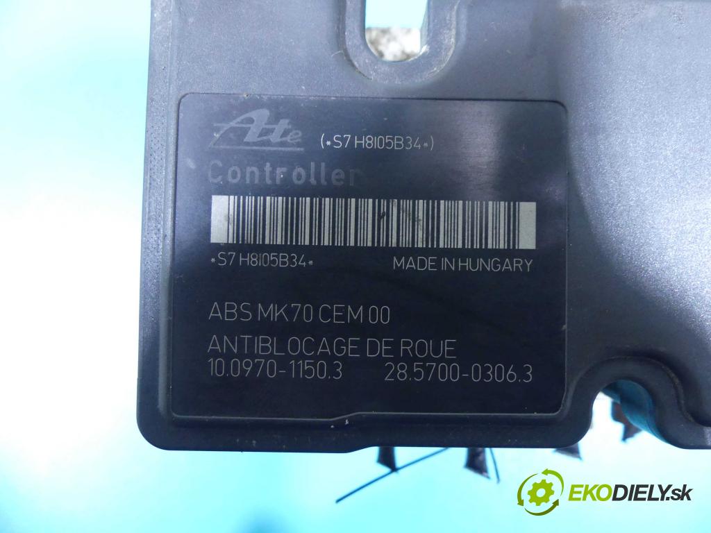 Citroen C3 Picasso 2008-2017 1.6 hdi 90 HP manual 66,2 kW 1560 cm3 5- čerpadlo abs 9665370180 (Pumpy ABS)