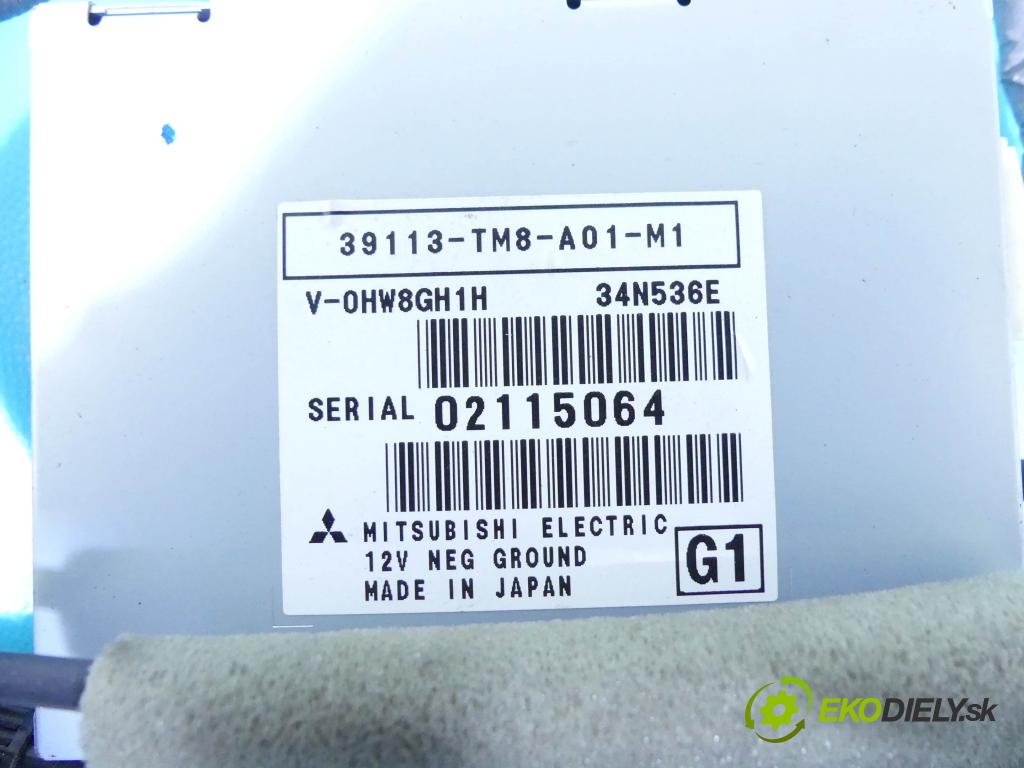 Honda Insight II 2009-2014 1.3 16V hybrid 88 HP automatic 65 kW 1339 cm3 5- modul riadiaca jednotka 39113-TM8-A01-M1 (Ostatné)