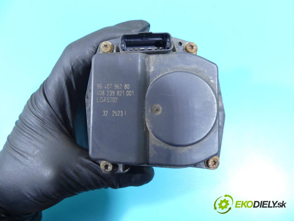 Citroen C3 I 2002-2009 1.4 8V 73 HP manual 54 kW 1360 cm3 5- klapka 9640796280 (Škrtiace klapky)