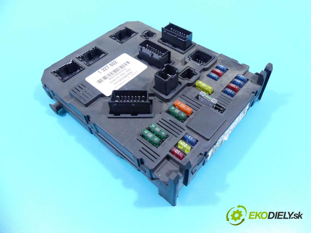 Citroen C3 I 2002-2009 1.4 8V 73 HP manual 54 kW 1360 cm3 5- modul riadiaca jednotka 9650585780 (Ostatné)