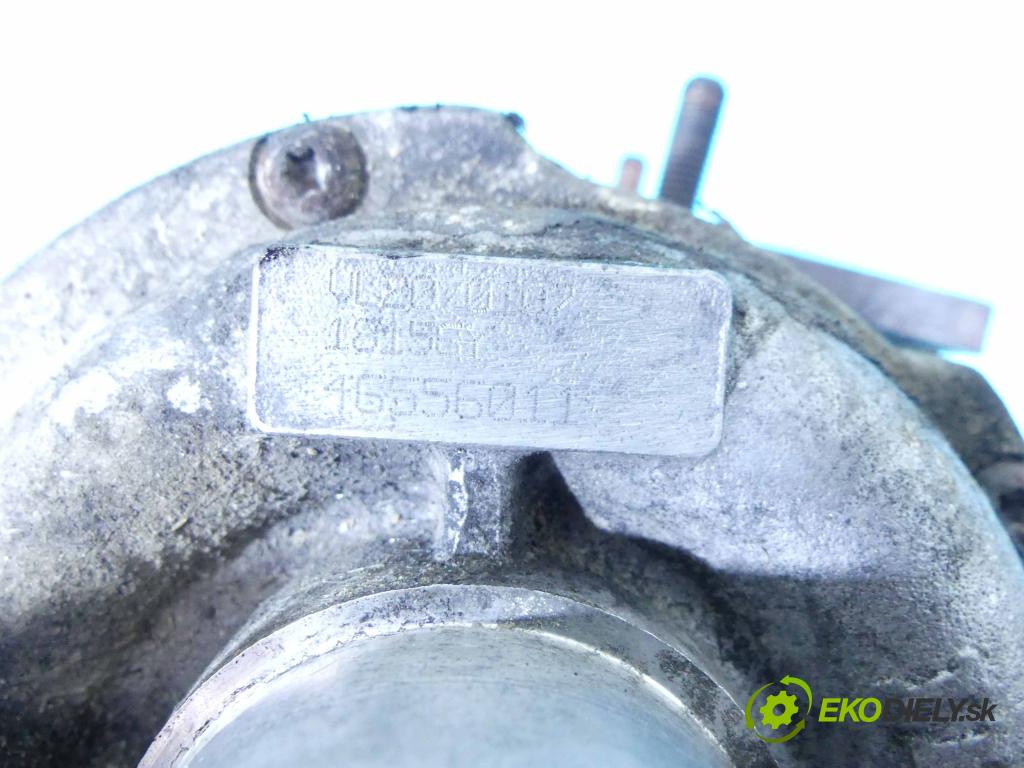 Fiat Punto II 1999-2010 1.9 jtd 86 HP manual 63 kW 1910 cm3 3- turbodúchadlo, turbo VL20 (Turbodúchadlá (kompletné))