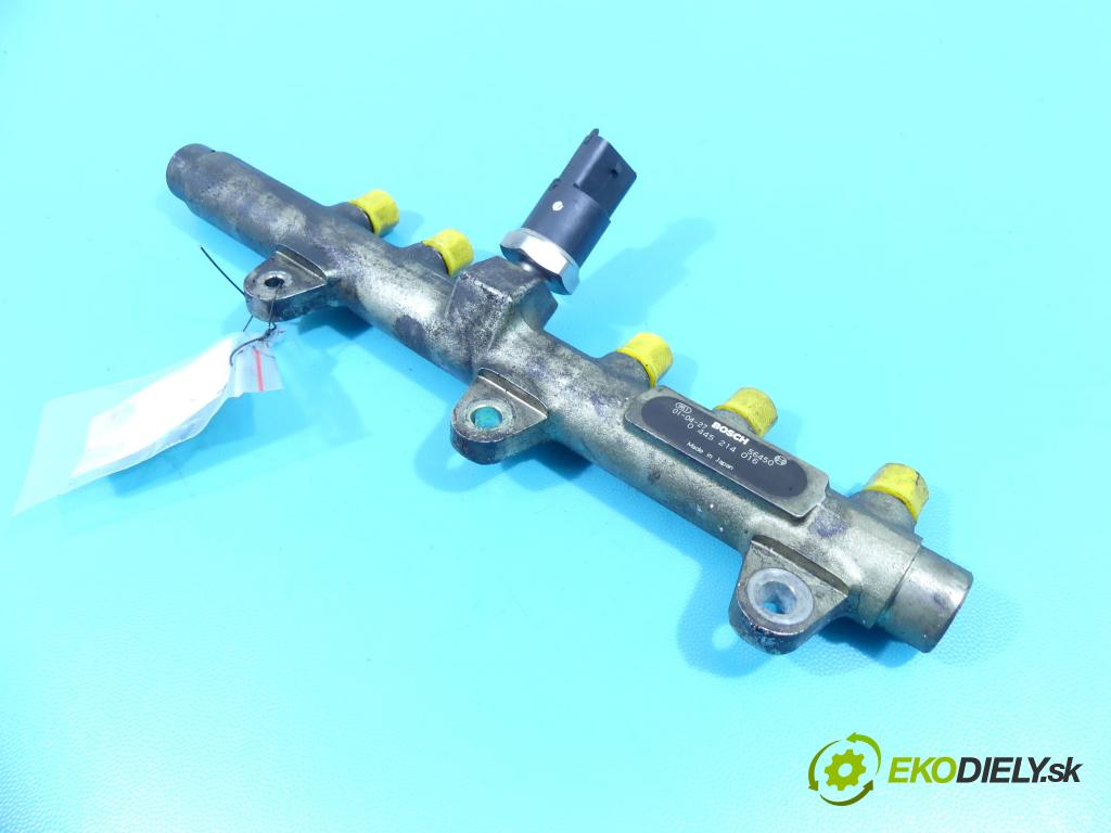 Fiat Punto II 1999-2010 1.9 jtd 86 HP manual 63 kW 1910 cm3 3- lišta vstrekovacia 0445214016 (Vstrekovacie lišty)