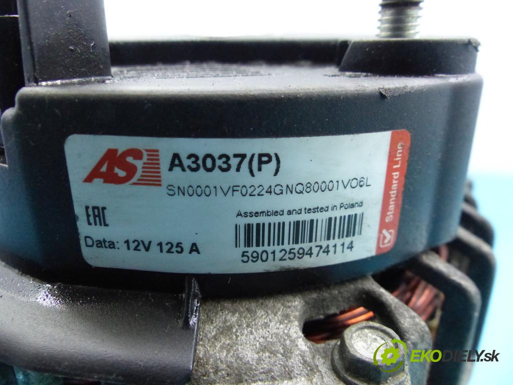 Renault Master II 1998-2010 2.2 dci 90 hp manual 66 kW 2188 cm3 5- Alternator A3037 (Alternátory)