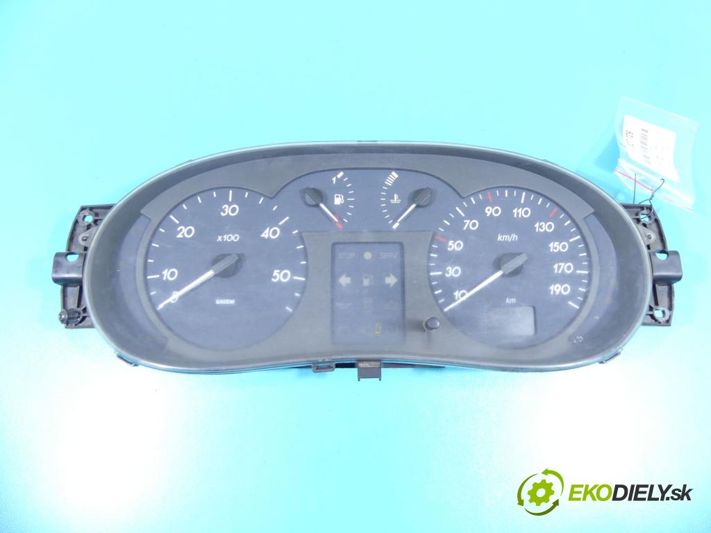 Renault Master II 1998-2010 2.2 dci 90 HP manual 66 kW 2188 cm3 5- prístrojovka/ budíky P8200083044B (Prístrojové dosky, displeje)
