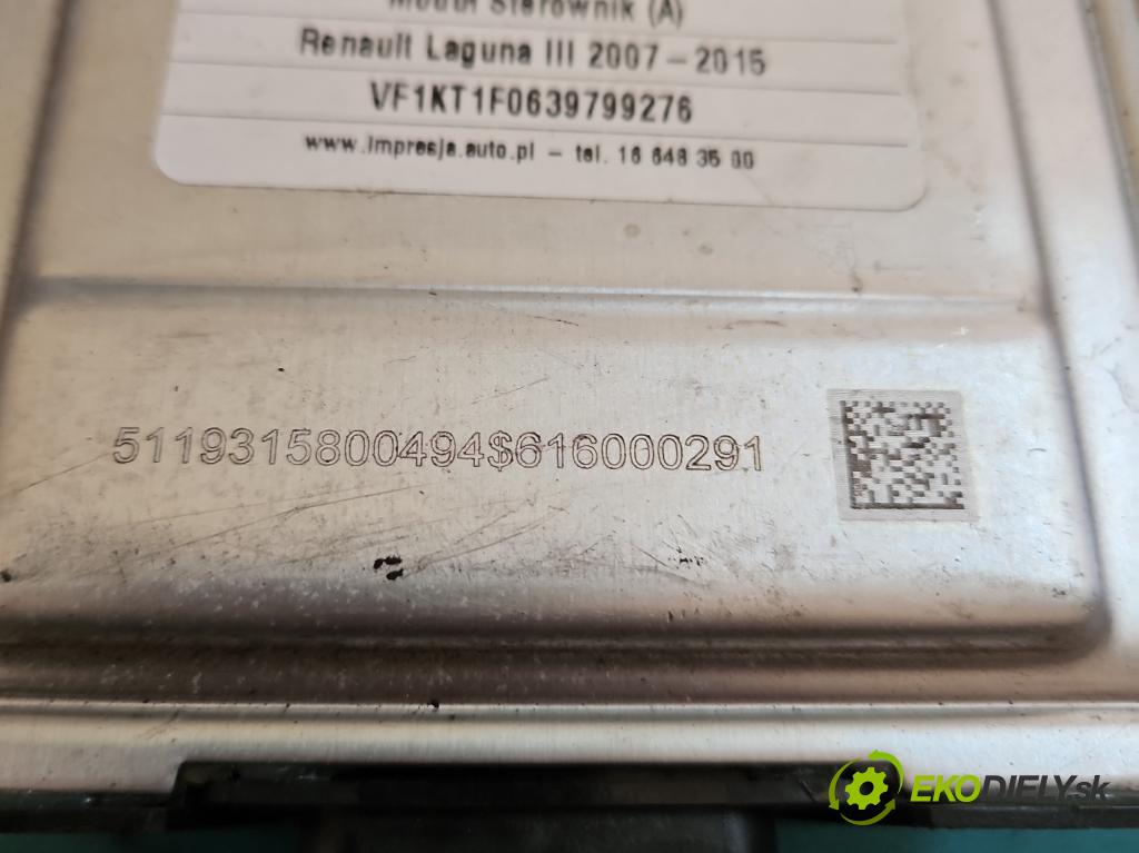 Renault Laguna III 2007-2015 2.0 16v 140 HP manual 103 kW 1997 cm3 5- riadiaca jednotka LPG LOVATO SMART EXR
