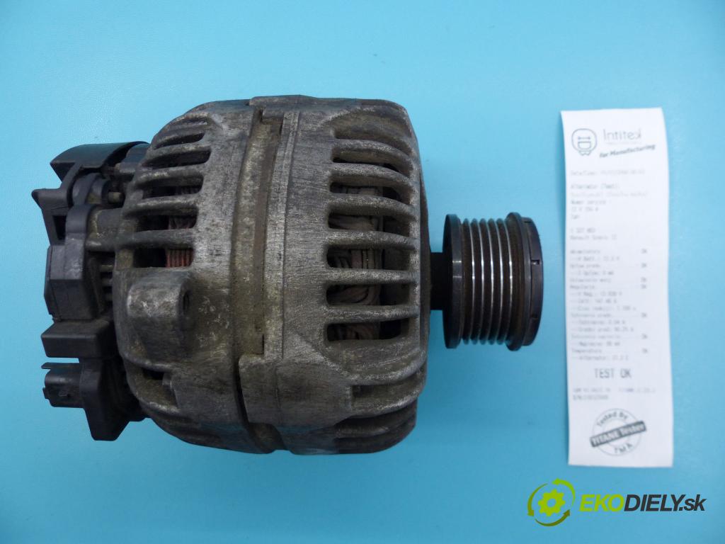 Renault Scenic II 2003-2009 1.5 dci 101 hp manual 74 kW 1461 cm3 5- Alternator 0124525082 (Alternátory)