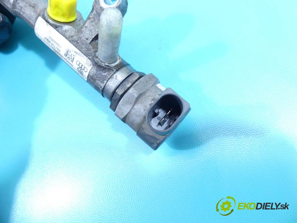 Vw Caddy III 2K 2003-2015 2.0 tdi 140 HP manual 103 kW 1968 cm3 5- lišta vstrekovacia 03L130089P (Vstrekovacie lišty)