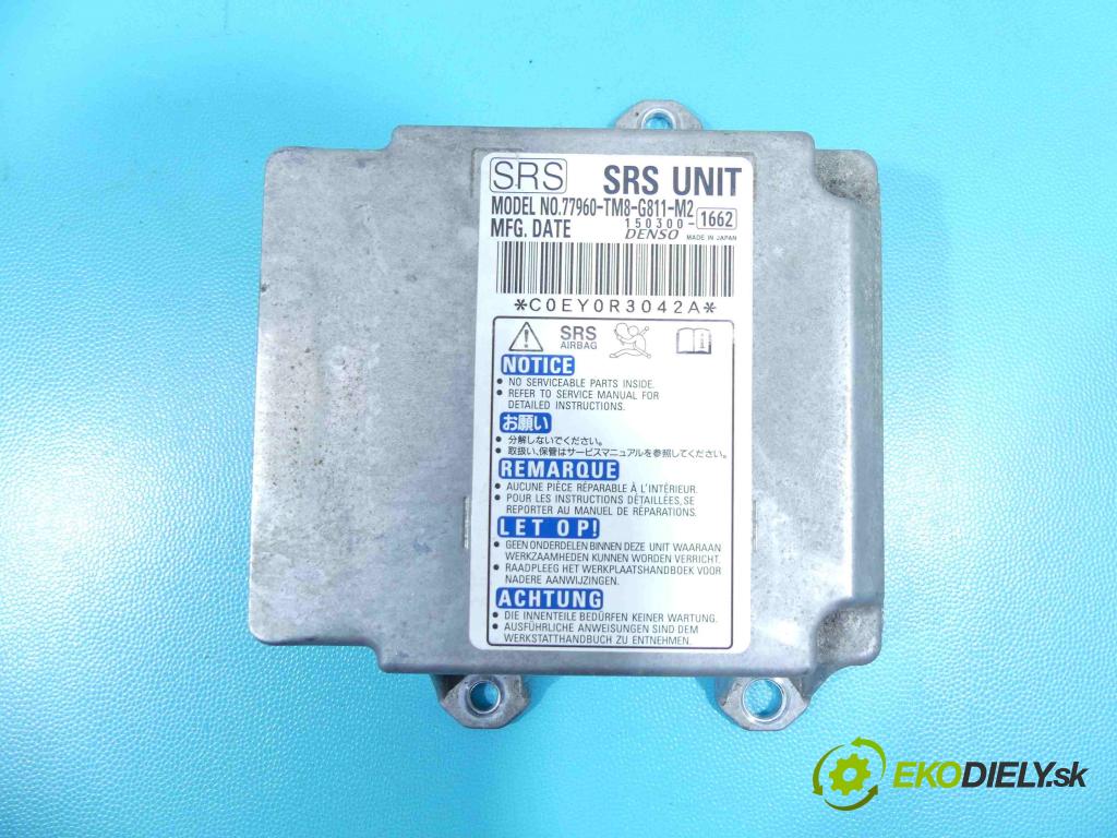 Honda Insight II 2009-2014 1.3 16V hybrid 88 HP automatic 65 kW 1339 cm3 5- modul riadiaca jednotka 77960-TM8-G811-M2 (Ostatné)