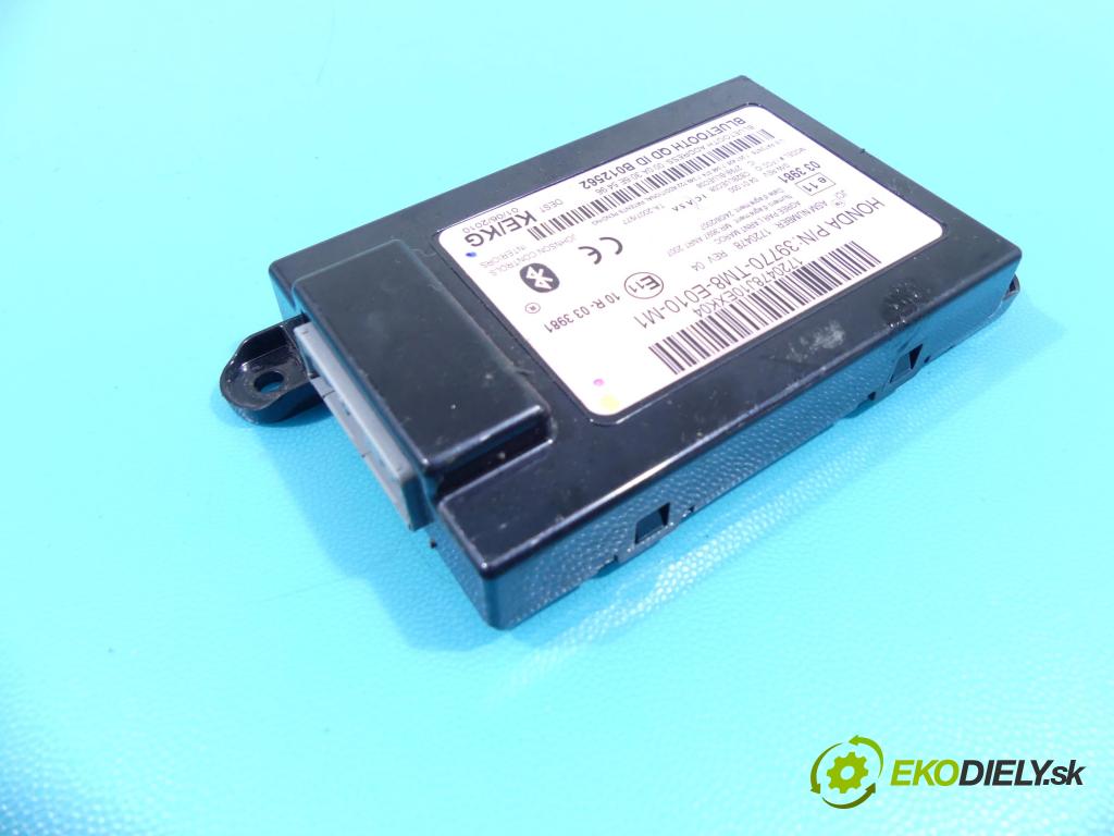 Honda Insight II 2009-2014 1.3 16V hybrid 88 HP automatic 65 kW 1339 cm3 5- modul riadiaca jednotka 39770-TM8-E010-M1 (Ostatné)