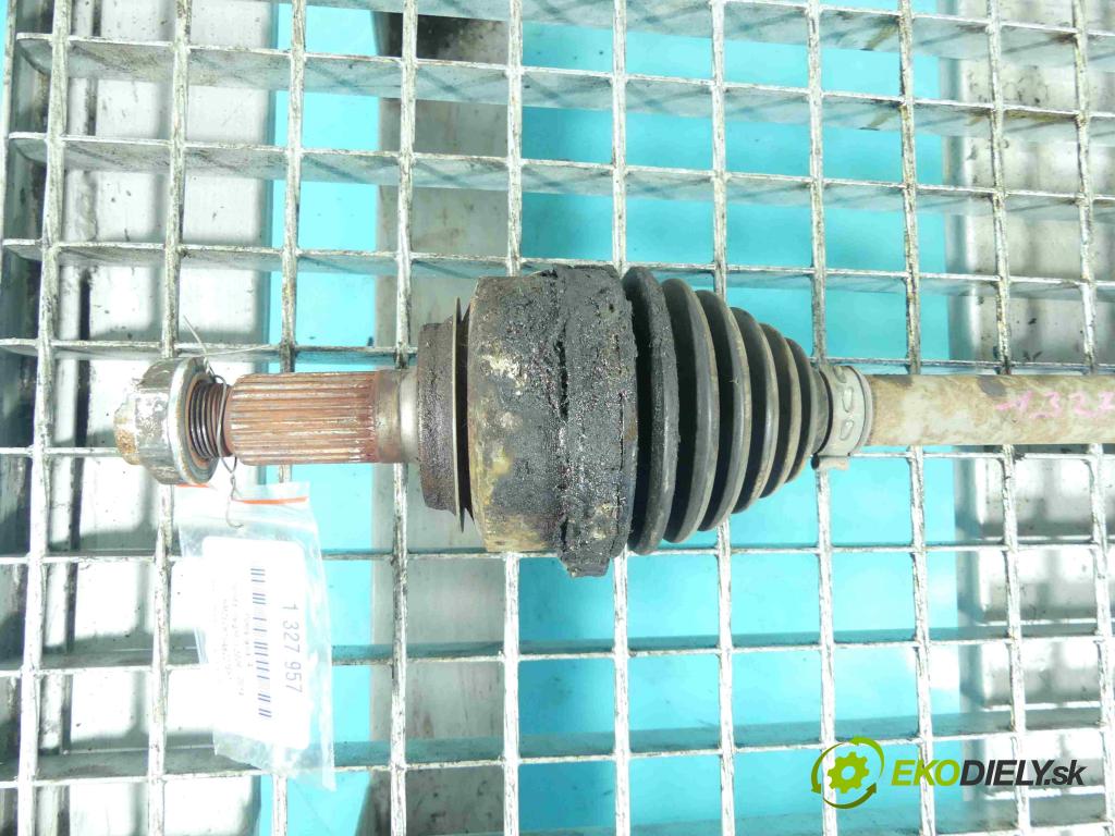 Honda Insight II 2009-2014 1.3 16V hybrid 88 HP automatic 65 kW 1339 cm3 5- poloos ľavé  (Poloosy)