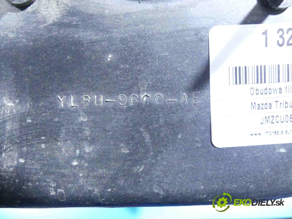 Mazda Tribute I 2000-2007 2.0 16V 124hp manual 91 kW 1989 cm3 5- obal filtra vzduchu YL8U-9600-AE (Obaly filtrov vzduchu)