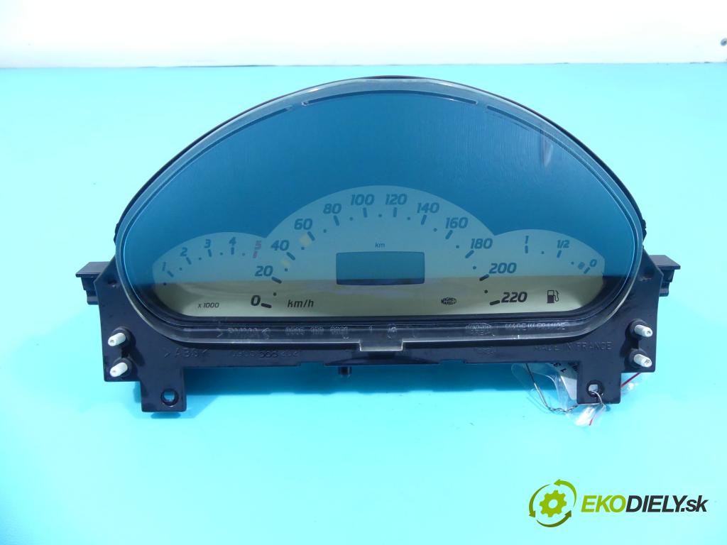 Mercedes A W168 1997-2004 1.7 CDI 90 HP manual 66 kW 1689 cm3 5- prístrojovka/ budíky A1685408011 (Prístrojové dosky, displeje)