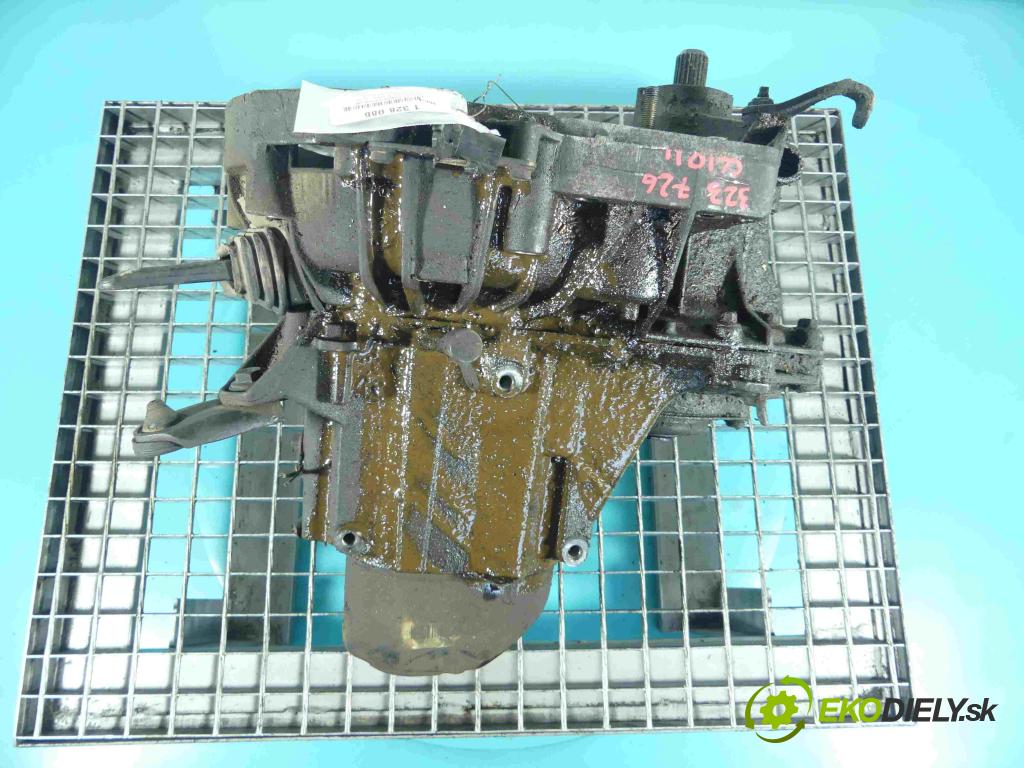 Renault Clio II 1998-2012 1.4 16v 98 HP manual 72 kW 1390 cm3 5- prevodovka stupeň,rýchlosť manual JB1510