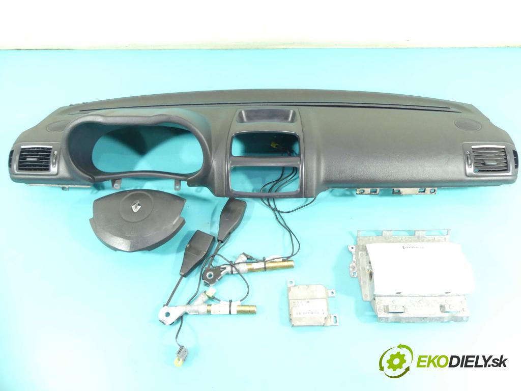 Renault Clio II 1998-2012 1.4 16v 98 HP manual 72 kW 1390 cm3 5- kokpit,pristrojová doska rozdeľovacia 