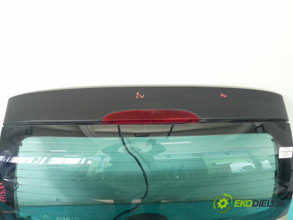 Renault Clio II 1998-2012 1.4 16v 98 hp manual 72 kW 1390 cm3 5- zadní kufrové dveře  (Zadní kapoty)