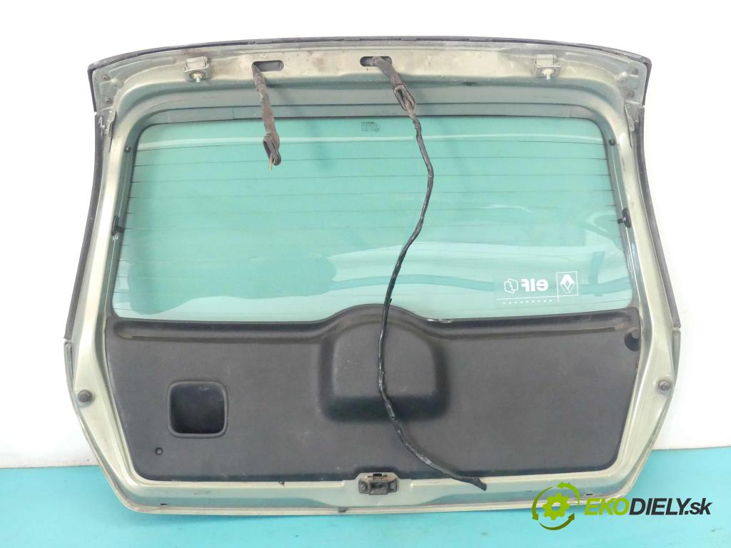 Renault Clio II 1998-2012 1.4 16v 98 hp manual 72 kW 1390 cm3 5- zadní kufrové dveře  (Zadní kapoty)