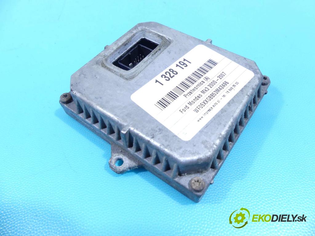 Ford Mondeo Mk3 2000-2007 1.8 16V 131 HP manual 96 kW 1798 cm3 5- střídač: xenon 1307329064 (Riadiaca jednotka xenónu)