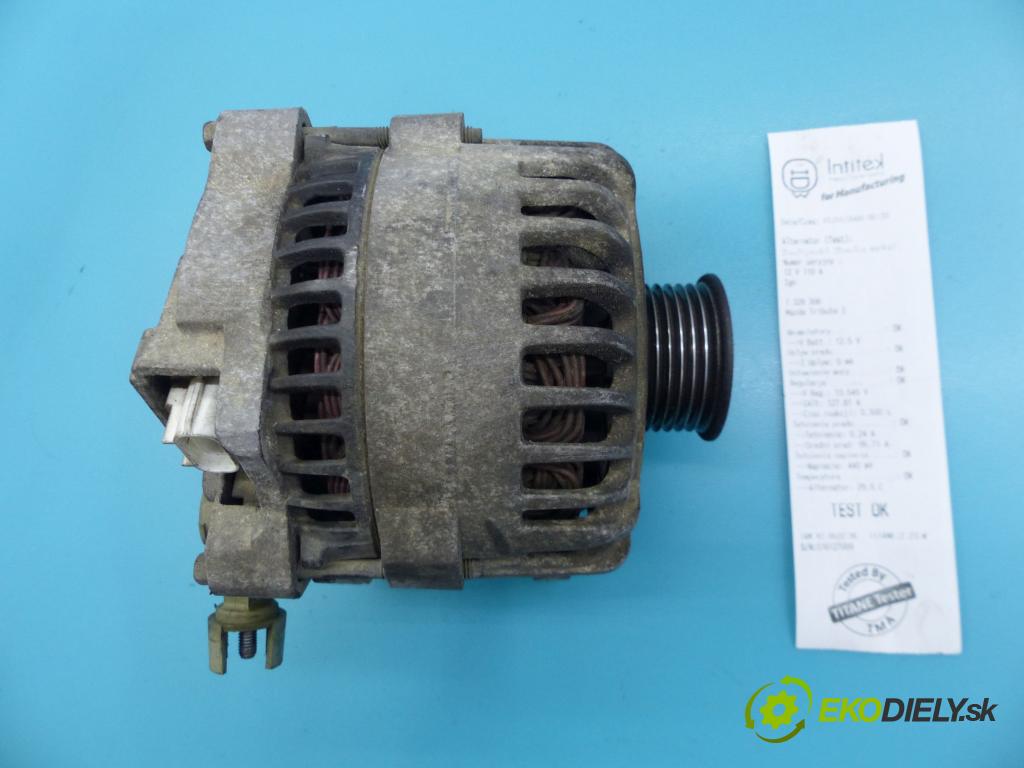 Mazda Tribute I 2000-2007 2.0 16V 124 hp manual 91 kW 1989 cm3 5- Alternator  (Alternátory)