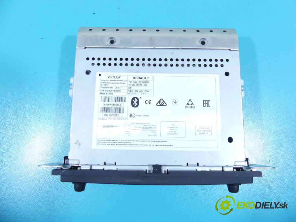 Opel Movano III 2010-2022 2.3 CDTI 163 HP manual 120 kW 2299 cm3 5- Radio originál 281152370R