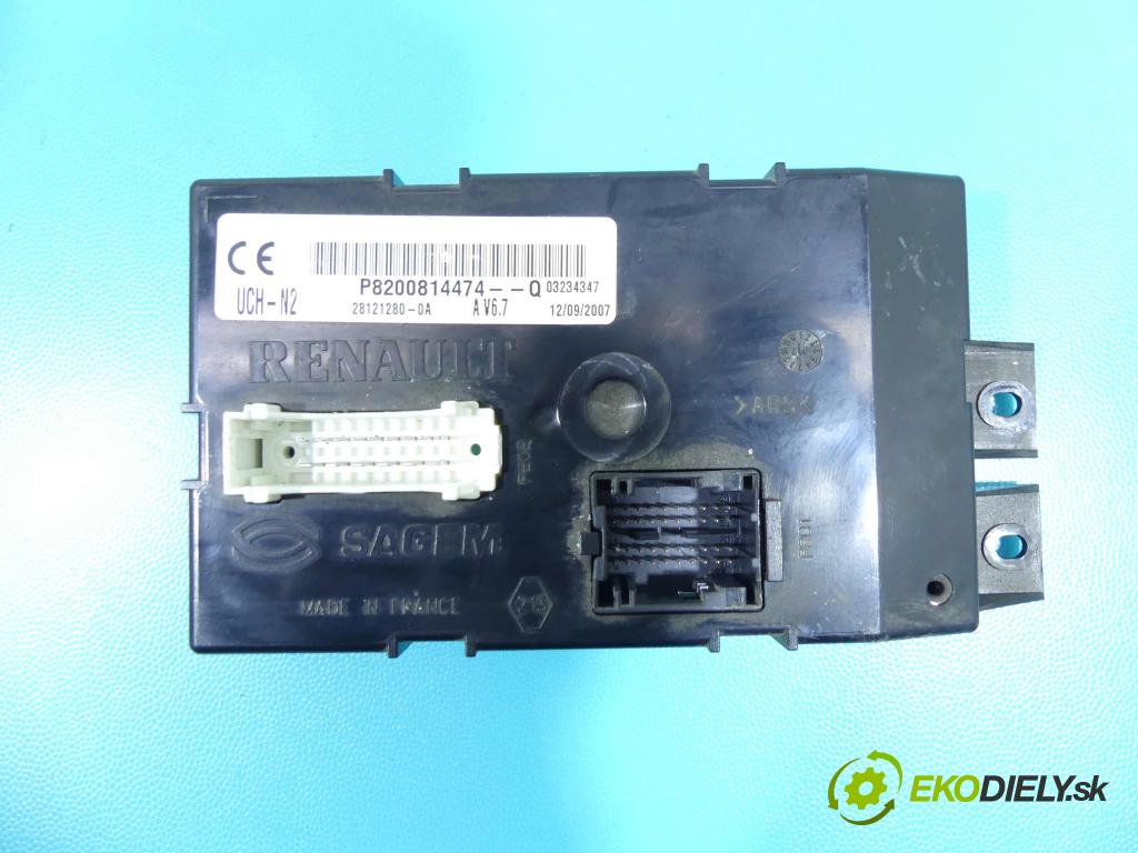 Renault Kangoo I 1998-2008 1.6 16v 95 HP manual 70 kW 1598 cm3 5- modul riadiaca jednotka P8200814474Q (Ostatné)