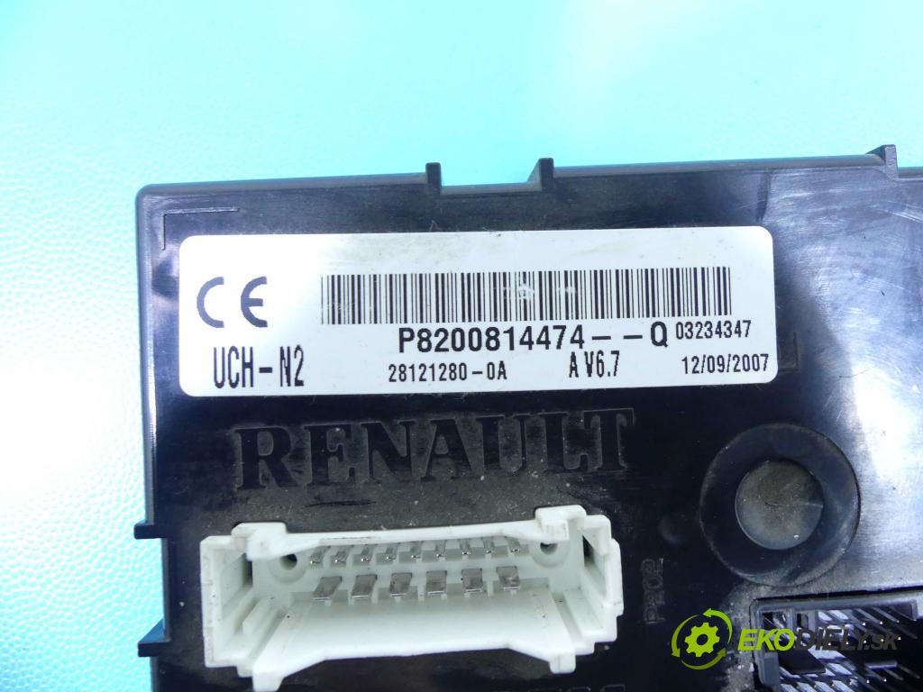 Renault Kangoo I 1998-2008 1.6 16v 95 HP manual 70 kW 1598 cm3 5- modul riadiaca jednotka P8200814474Q (Ostatné)