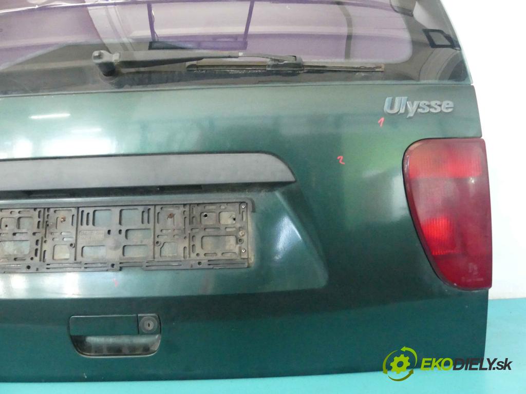 Fiat Ulysse I 1994-2002 1.9 TD 91KM manual 67 kW 1905 cm3 5- zadní kufrové dveře  (Zadní kapoty)