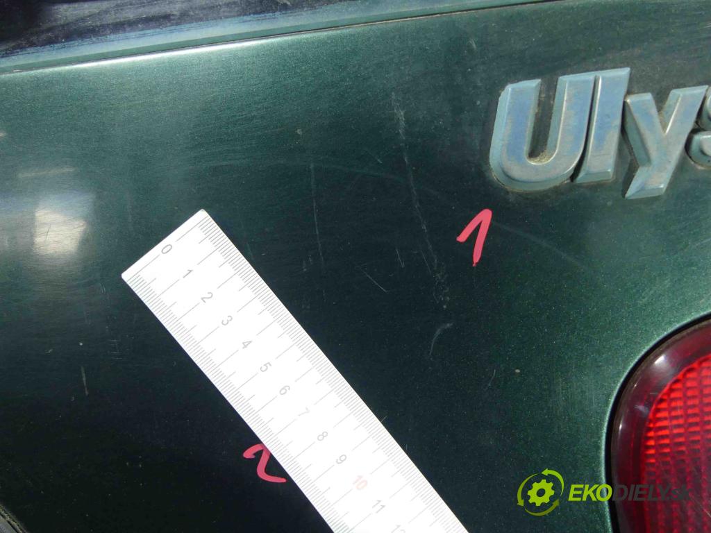 Fiat Ulysse I 1994-2002 1.9 TD 91KM manual 67 kW 1905 cm3 5- zadní kufrové dveře  (Zadní kapoty)