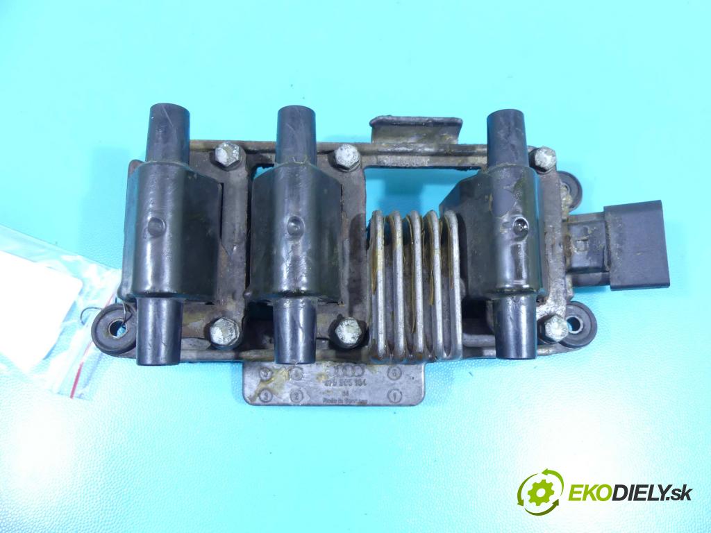 Vw Passat B5 1995-2005 2.8 V6 193 HP manual 142 kW 2771 cm3 5- cievka zapaľovacia 078905104 (Zapaľovacie cievky, moduly)