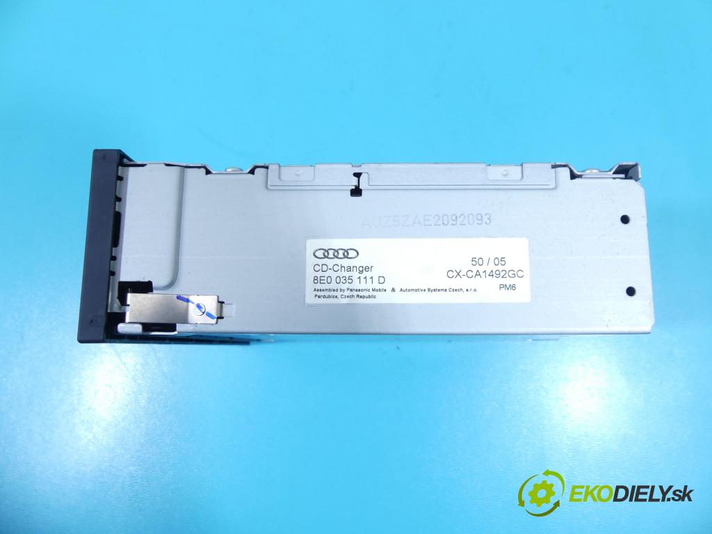 Audi A4 B7 2004-2008 3.0 tdi 232KM automatic 171 kW 2967 cm3 5- Menič: cd 8E0035111D (CD meniče)