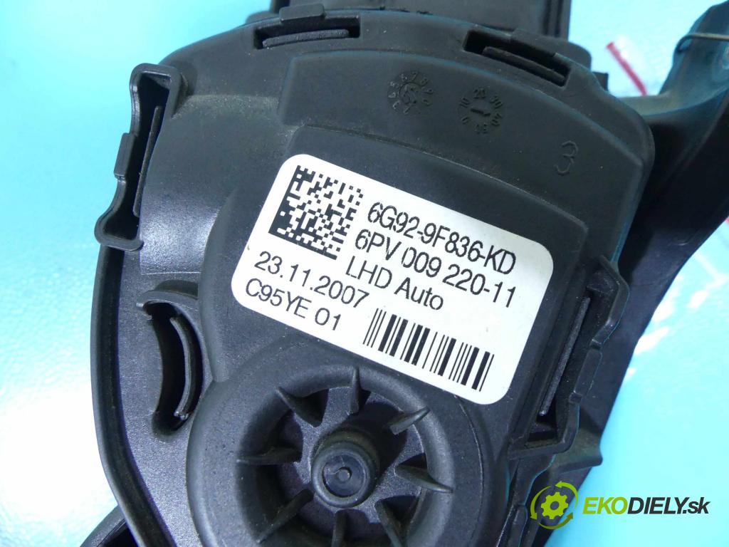 Ford Galaxy Mk2 2006-2015 1.8 tdci 125 HP manual 92 kW 1753 cm3 5- pedále 6PV009220-11 (Pedále)