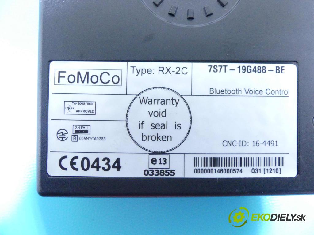 Ford Galaxy Mk2 2006-2015 1.8 tdci 125 HP manual 92 kW 1753 cm3 5- modul riadiaca jednotka 7S7T-19G488-BE (Ostatné)