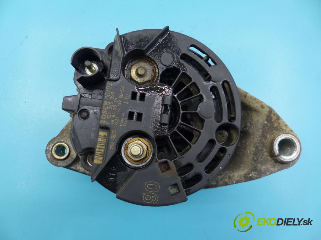 Fiat Stilo 1.6 16v 103 hp manual 76 kW 1596 cm3 3- Alternator 0124325058 (Alternátory)