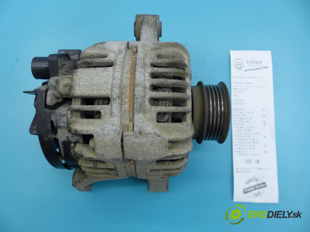 Fiat Stilo 1.6 16v 103 hp manual 76 kW 1596 cm3 3- Alternator 0124325058 (Alternátory)