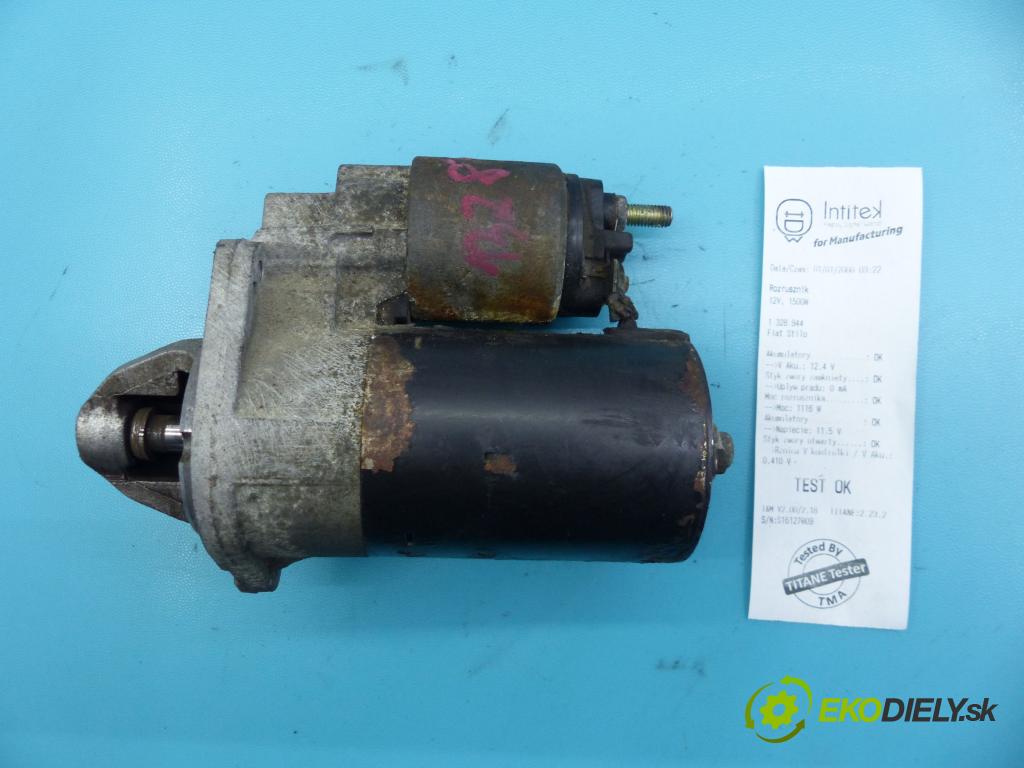 Fiat Stilo 1.6 16v 103 HP manual 76 kW 1596 cm3 3- štartér  (Štartéry)