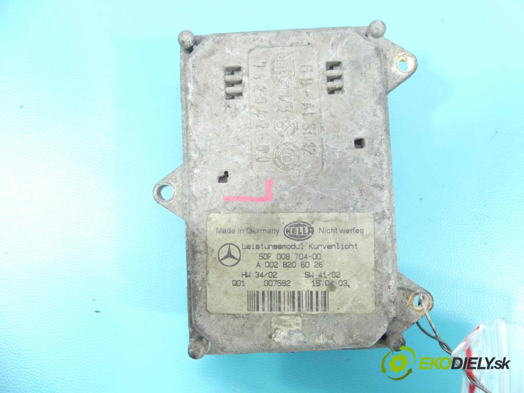 Mercedes E W211 2002-2009 4.0 cdi 260 HP automatic 191 kW 3996 cm3 4- střídač: xenon A0028206026 (Riadiace jednotky xenónu)