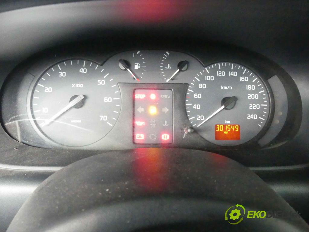Renault Megane I 1995-2003 1.4 16V 95 HP manual 70 kW 1390 cm3 4- prístrojovka/ budíky 7700427900 (Prístrojové dosky, displeje)