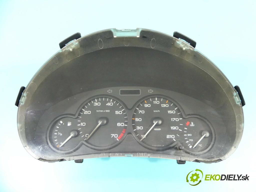 Peugeot 206 1.4 75 HP manual 55 kW 1360 cm3 3- prístrojovka/ budíky 9634961180 (Prístrojové dosky, displeje)