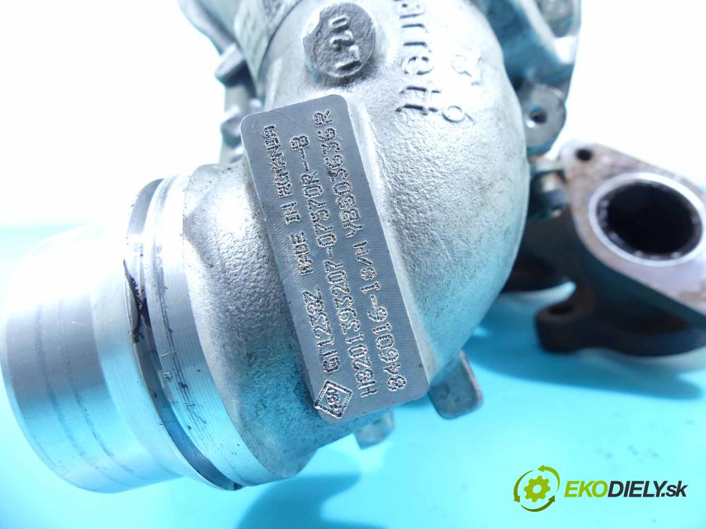 Opel Movano III 2010-2022 2.3 CDTI 163 HP manual 120 kW 2299 cm3 5- turbodúchadlo, turbo 846016-1 (Turbodúchadlá (kompletné))