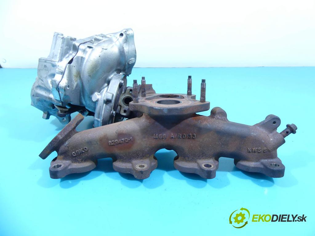 Opel Movano III 2010-2022 2.3 CDTI 163 HP manual 120 kW 2299 cm3 5- turbodúchadlo, turbo 846016-1 (Turbodúchadlá (kompletné))