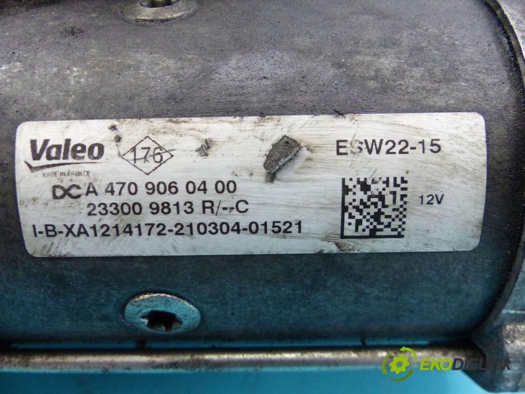 Opel Movano III 2010-2022 2.3 CDTI 163 HP manual 120 kW 2299 cm3 5- štartér 233009813 (Štartéry)