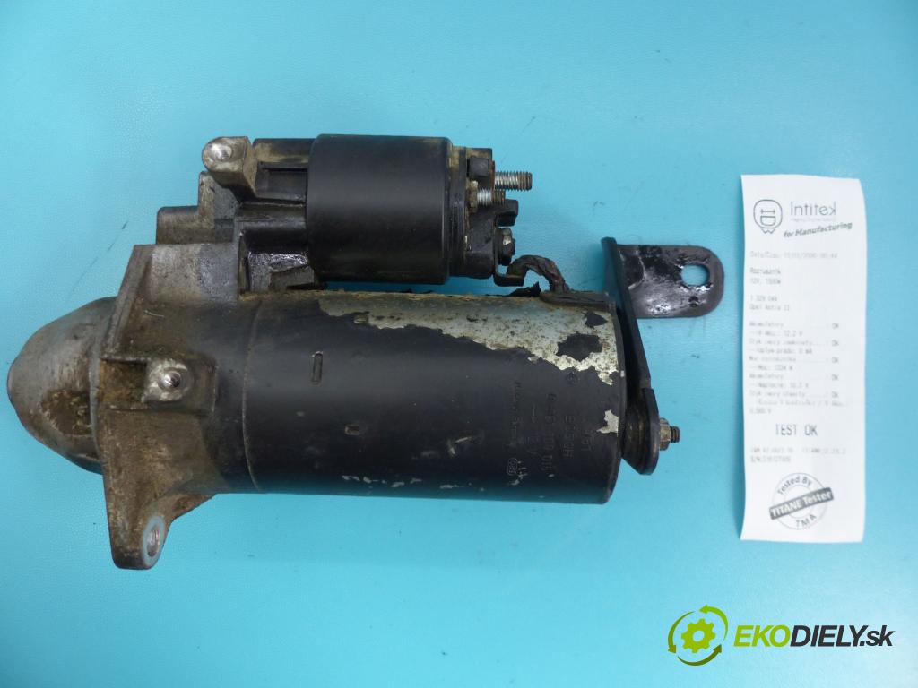 Opel Astra II 1998-2009 2.0 dtl 82 HP manual 60 kW 1995 cm3 5- štartér 0001109015 (Štartéry)