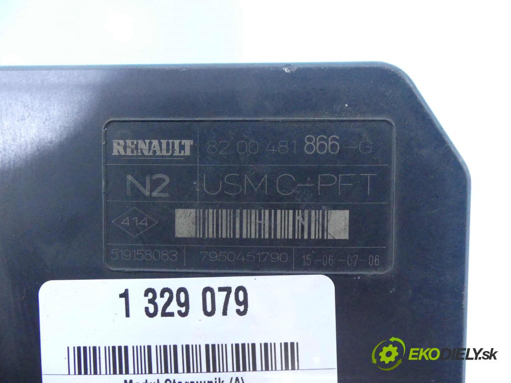 Renault Megane II 2003-2008 1.5 dci 86 HP manual 63 kW 1461 cm3 3- modul riadiaca jednotka 8200481866G (Ostatné)