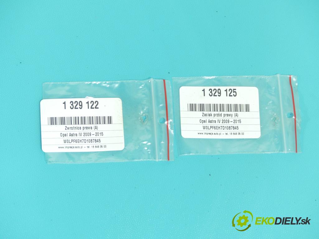 Opel Astra IV 2009-2015 1.7 cdti 131 HP manual 96 kW 1686 cm3 5- náboj pravé  (Náboje)